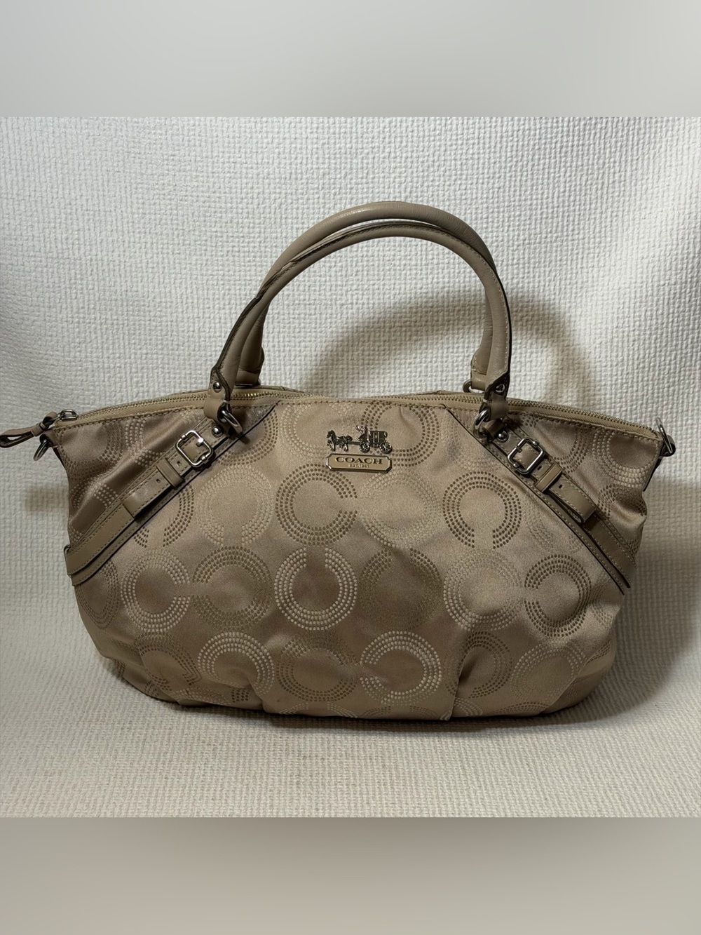 Coach Madison Dotted Op Art
Sophia Satchel Purse